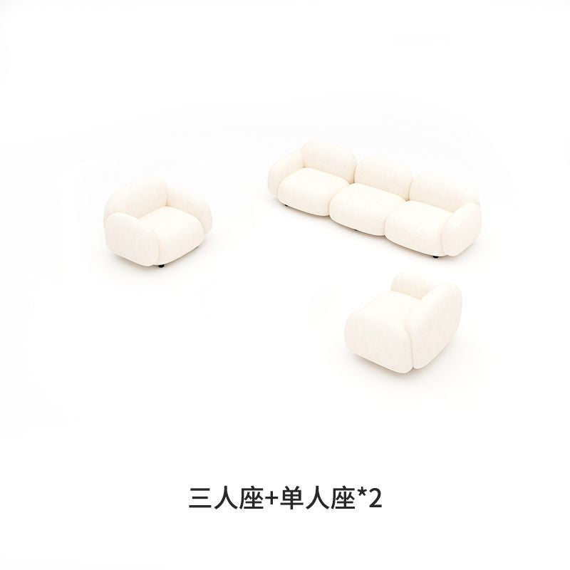 Small living room cloud cloth sofa