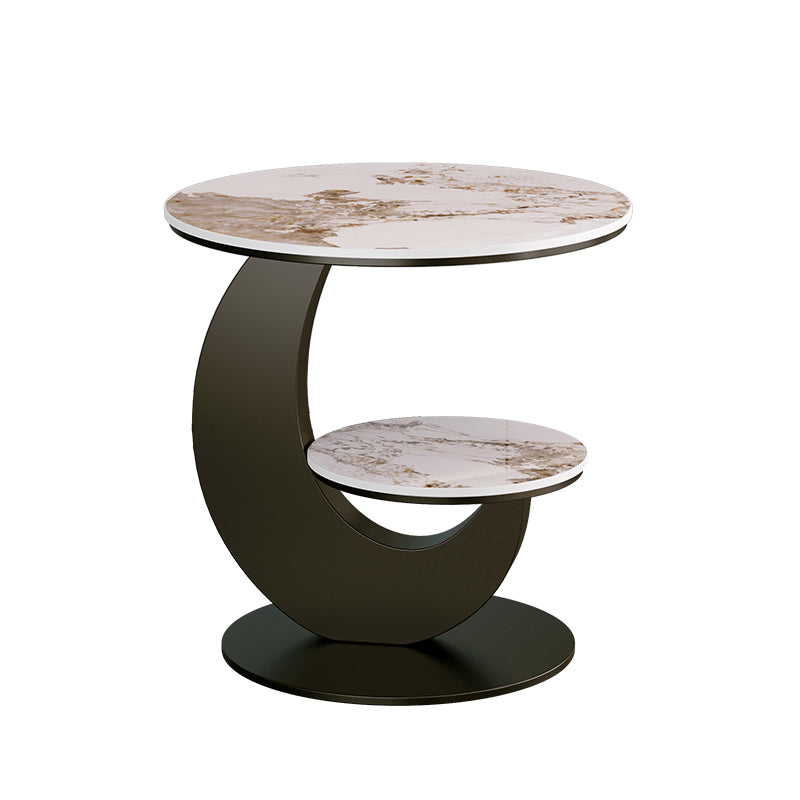 Deluxe sofa side table, small round table