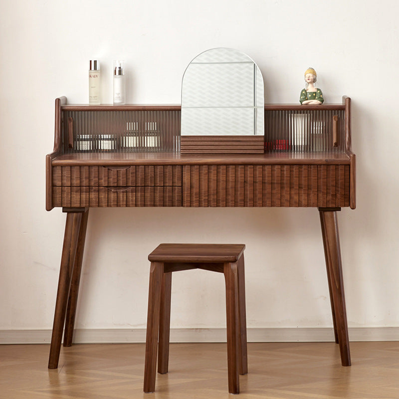 Solid wood dressing table