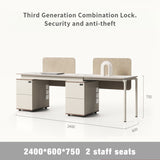 Office multi-position combination table and chairs