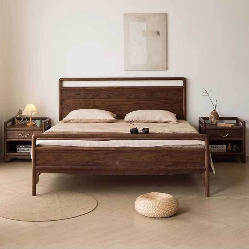 Bedroom Vintage Solid Wooden Bed