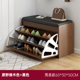 Upholstered Pedestal Shoe Cabinet