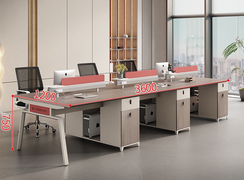 Office multi-position combination table and chairs