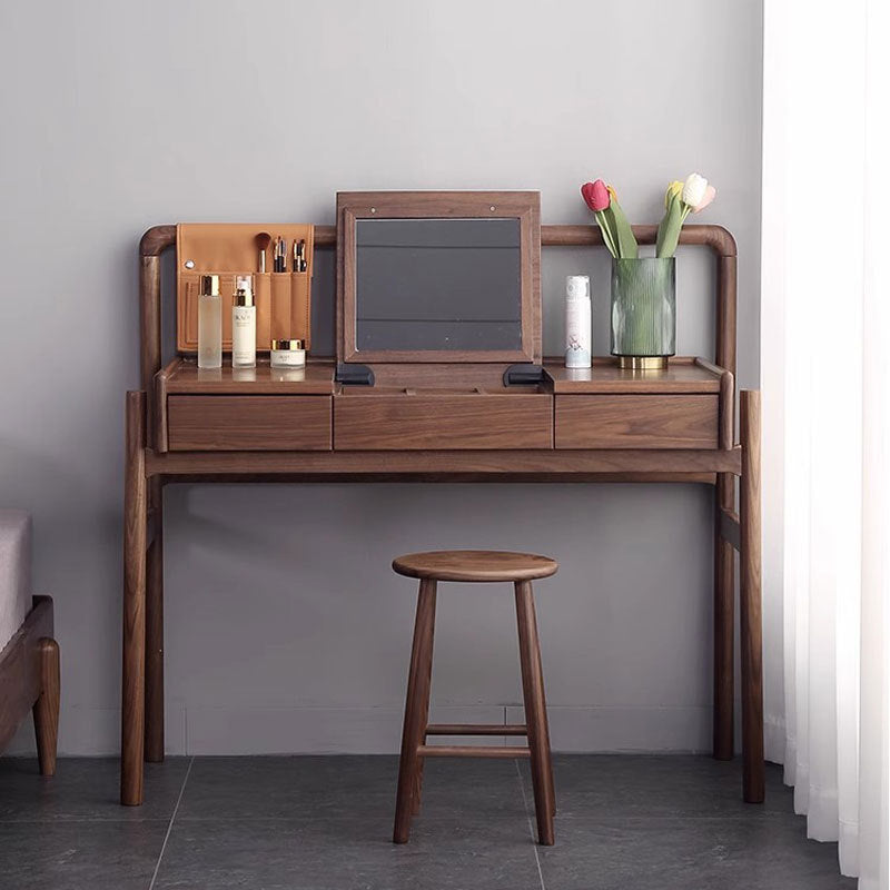 Solid wood dressing table