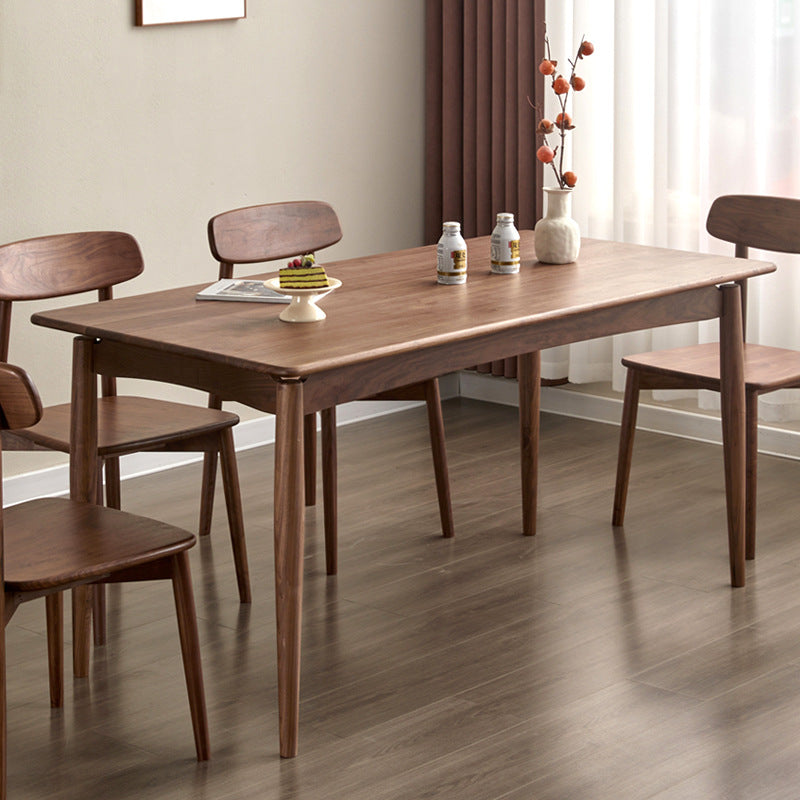 New Chinese style solid wood dining table and chairs