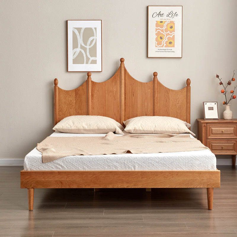 Bedroom Vintage Solid Wooden Bed