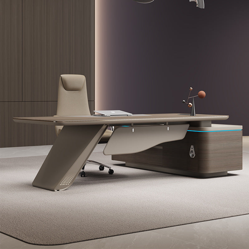 Light Luxury Boss Desk