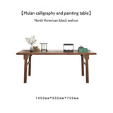 Chinese Solid Wooden Tea Table Set