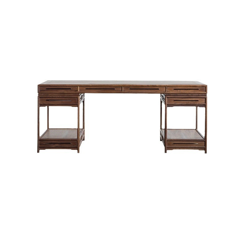 New Chinese style solid wood desk