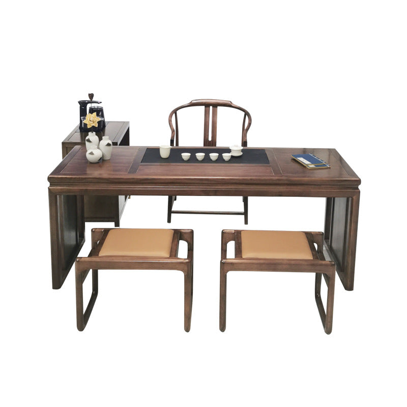 Chinese Solid Wooden Tea Table Set