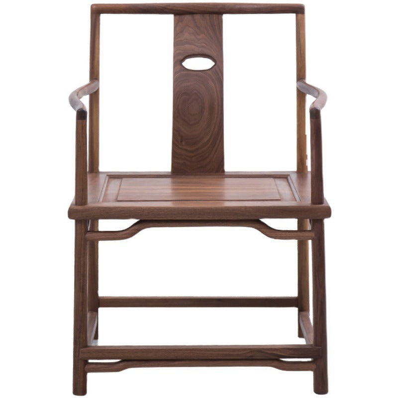 New Chinese Style Solid Wooden Armchair Set