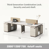 Office multi-position combination table and chairs