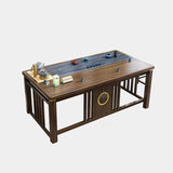 Chinese Solid Wooden Tea Table Set