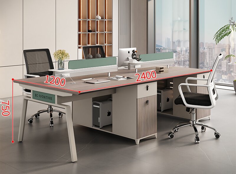 Office multi-position combination table and chairs