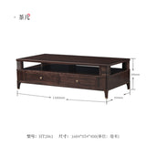 New Chinese style solid wood boss desk