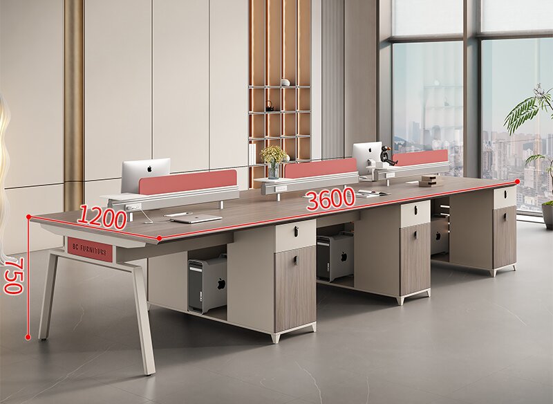 Office multi-position combination table and chairs