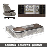 New Chinese Light Luxury Boss Desk