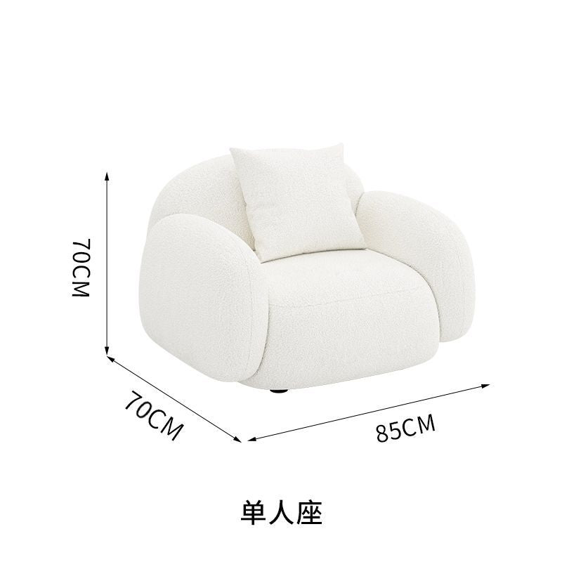 Small living room cloud cloth sofa