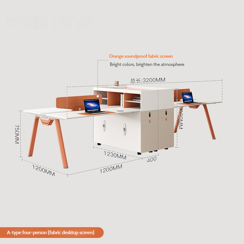 Office multi-position combination table and chairs