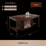 Chinese Solid Wooden Tea Table Set