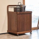 Italian Solid Wood Tea Cabinet