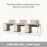 Office multi-position combination table and chairs