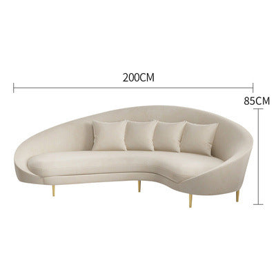 Small living room cloud cloth sofa