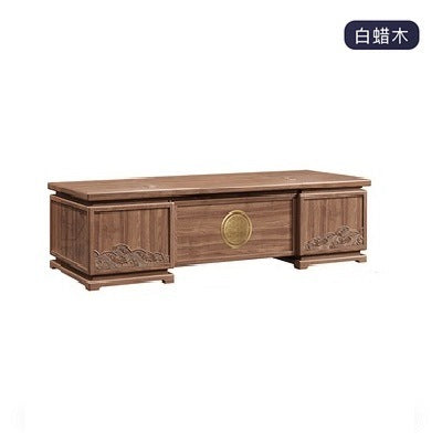 New Chinese style solid wood boss desk